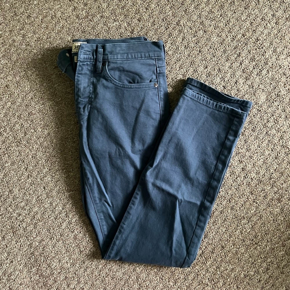 J crew blue pants size 30x32